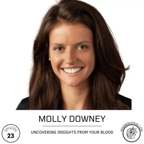 Molly Downey @ NutriSense CGMs on the Mind Body Peak Performance Podcast